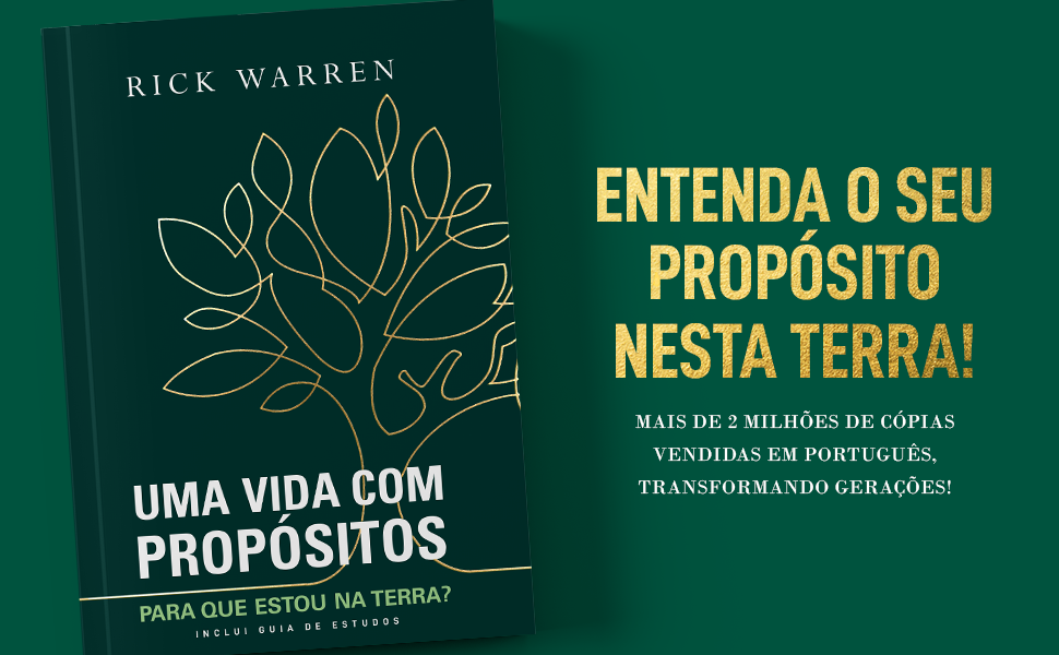 Compre seu livro "Uma Vida com Propósitos"!